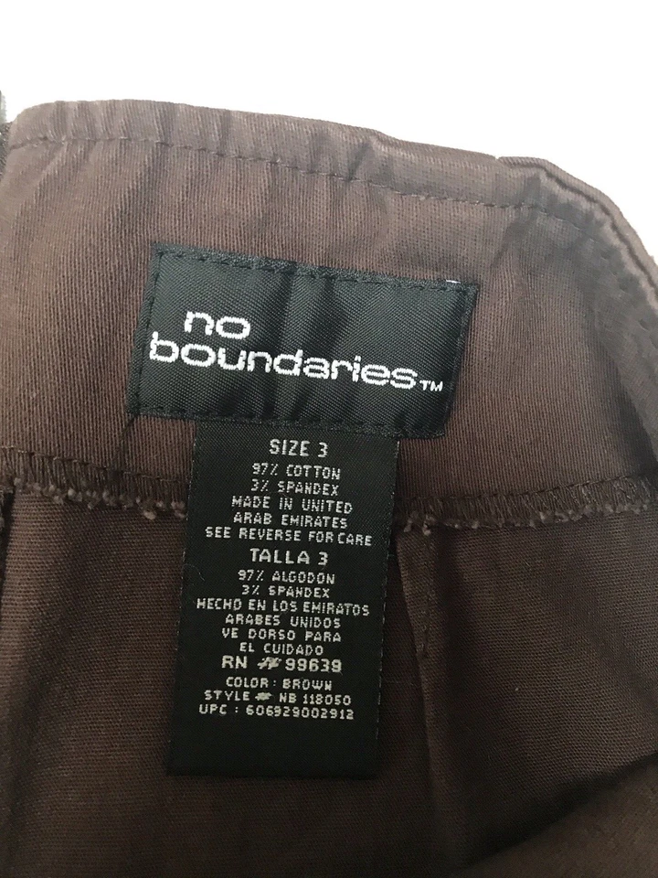 Vintage Y2K Skirt Juniors 3 Embroidered Brown Western Cowgirl Indie Boho Grunge - Image 2 of 4