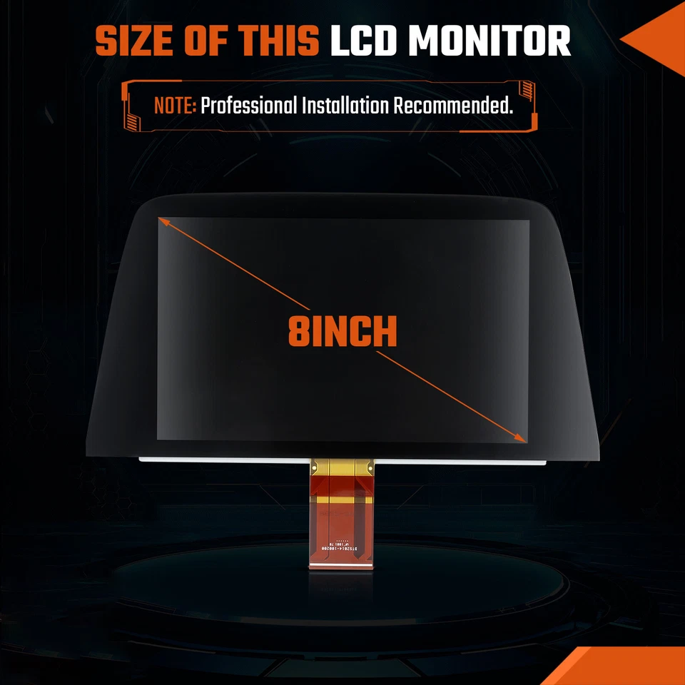 Für Opel Astra K IntelliLink 900 GPS Radio 8" LCD Monitor Display Touch Screen - Bild 3 von 4