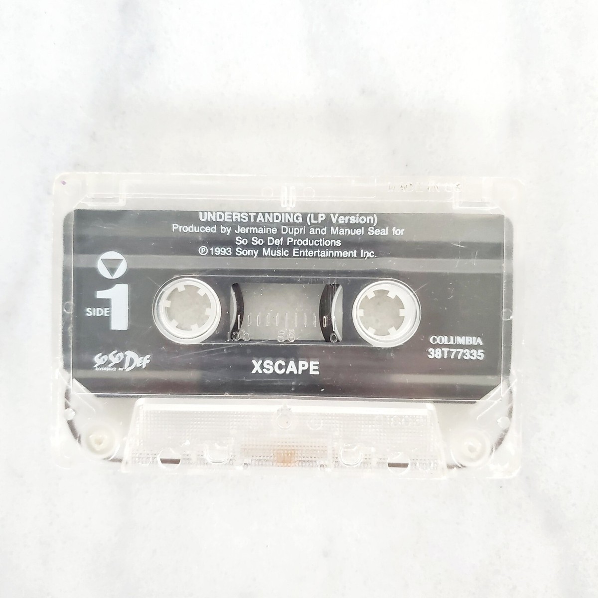 Just Kickin' It XSCAPE Cassette Single So So Def 1993 NO CASE Y | eBay