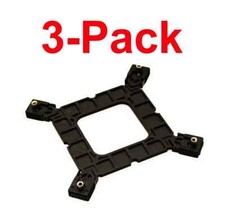 3-Pack Universal CPU Cooler Backplate Bracket for Intel LGA 115x / 1366 / 17xx S