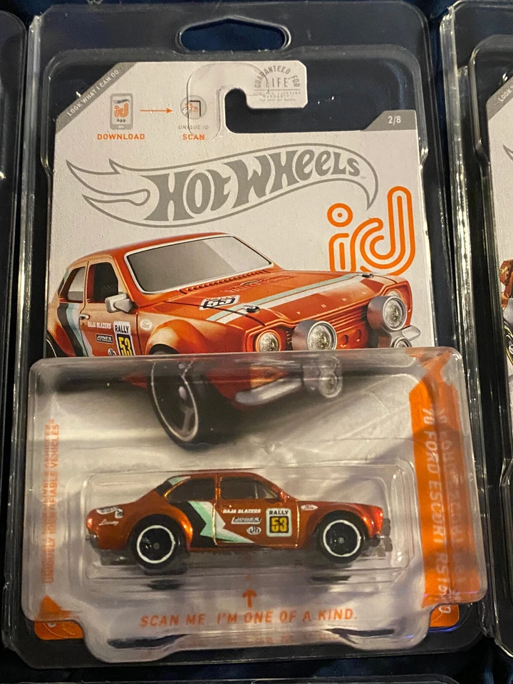 2020 Hot Wheels ID Chase Set Of 8 With Car Cases For Each BIG SALE - Image 3 of 4