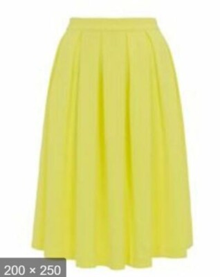 Wolf & Whistle Midirock Neon ausgestellt UK 6 NH9 YY 01