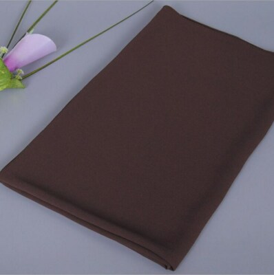 Hijab Double Loop Slip On Scarf Pull Over Crepe Convenient Shawl Headscarf – Buy The Best Products In The Online Store - Foto 9