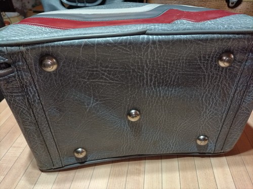 Vintage Ebonite Don Carter Bowling Ball & Bag 75-82 Performance 12 lb. 1st Drill - 第 12/18 張圖片
