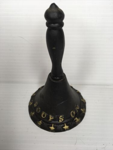 Farmhouse Cast Iron Hand Bell #186 - Picture 1 of 3