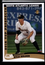 KYLE HOLDER  MINORS PRE ROOKIE  2016 SAL TOP PROSPECTS #04