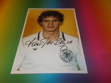 Hans-Peter Briegel 1.FC Kaiserslautern DFB signed autograph 20x28 photo