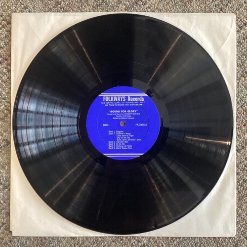 Woody Guthrie - Bound For Glory - 60s/70s Reissue Folkways FA 2481 w/Booklet VG+ - Picture 3 of 7