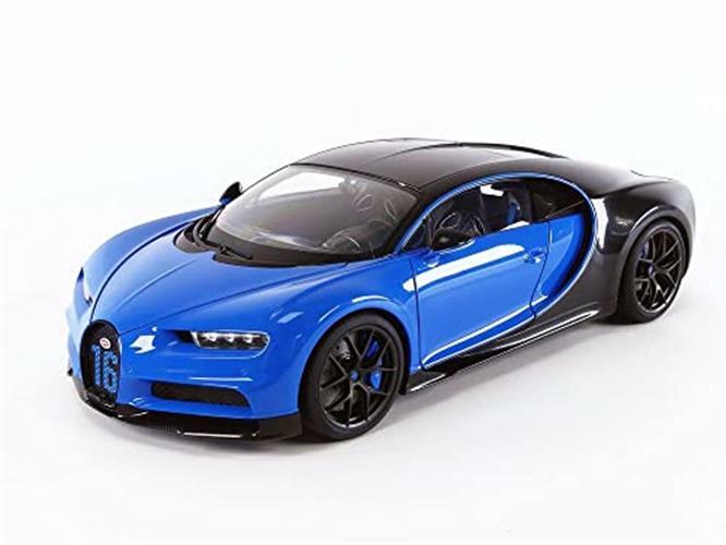 AUTOart 1/18 Bugatti Chiron Sport 2019 French Blue Carbon Black