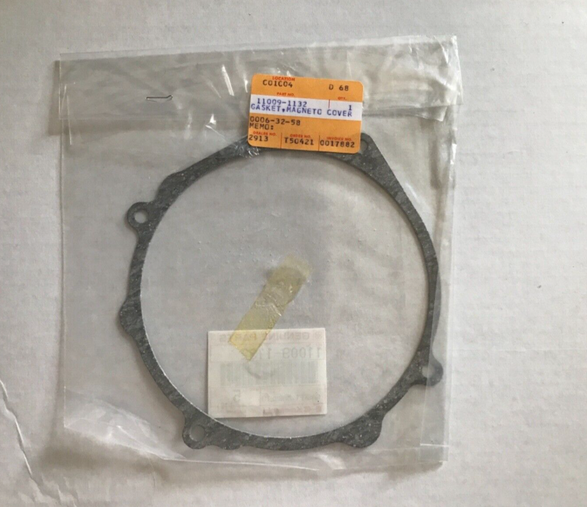 GENUINE KAWASAKI 11009-1132 MAGNETO COVER GASKET NOS | eBay