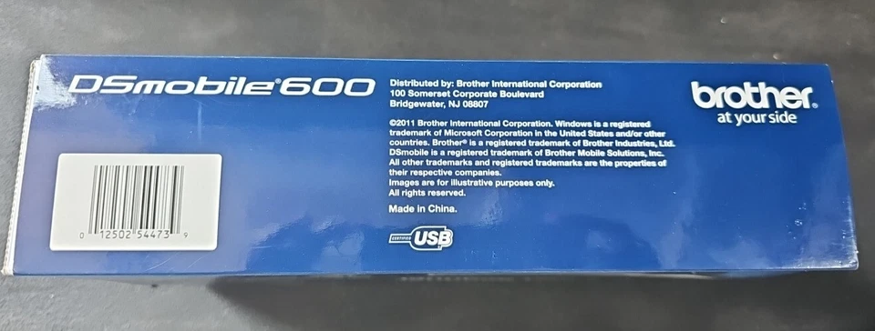 (1) NEW Brother DSmobile 600 Compact Mobile Scanner DS-600 - New, Never Opened! - Image 2 of 3