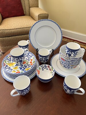 Ralph Lauren Mandarin Blue China Set or Individual Items | eBay