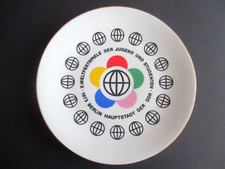 Originaler Teller "X. Weltfestspiele der Jugend u. Studenten Berlin 1973",  19cm