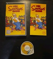 CIB The Simpsons Game (Sony PlayStation Portable, 2007) PSP Complete Case Manual