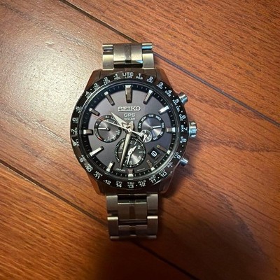 Seiko Astron SBXC003 5X53-0AB0 Titanium GPS Solar Watch