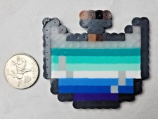 Gay 7 Stripe LGBT Potion Perler Pixel Art