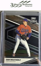 2020 Panini Elite Extra Edition #81 Sam Weatherly Opti-Chrome