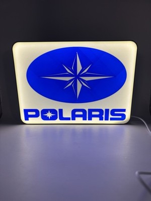 Polaris - Light Up LED Sign with USB Plug - ATV UTV Snowmobile