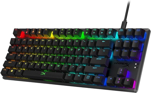 HyperX Alloy Origins Core – RGB Gaming Mechanical Keyboard, Tenkeyless, HyperX R - 第 8/8 張圖片