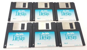 Family Soft Aura Battler Dunbine MSX2 Game Japan Anime Retro Complete Rare