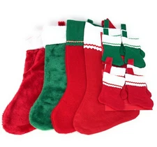 Christmas Stockings Felt Plus Holiday - Available in Many Styles and Colors