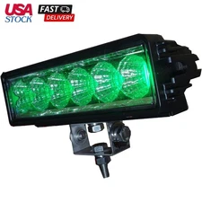 Green LED Hog Deer Hunting Light for Night Hunting ATV Fishing Boat Weatherproof