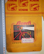 Bosch Radlicht Original Pappkarton zur  Deko Original und extrem selten !