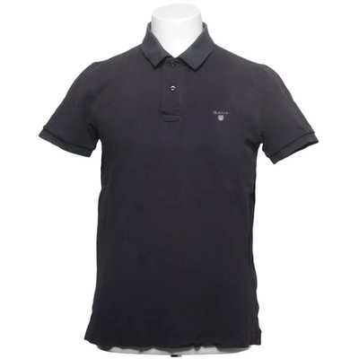 GANT, Poloshirt, Größe: M, Grau, Einfarbig, Herren #Yhb
