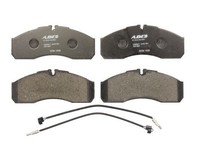 Vorderachse ABE C1E018ABE Bremsbelagsatz, Scheibenbremse FüR CitroËN,Iveco,Nissa