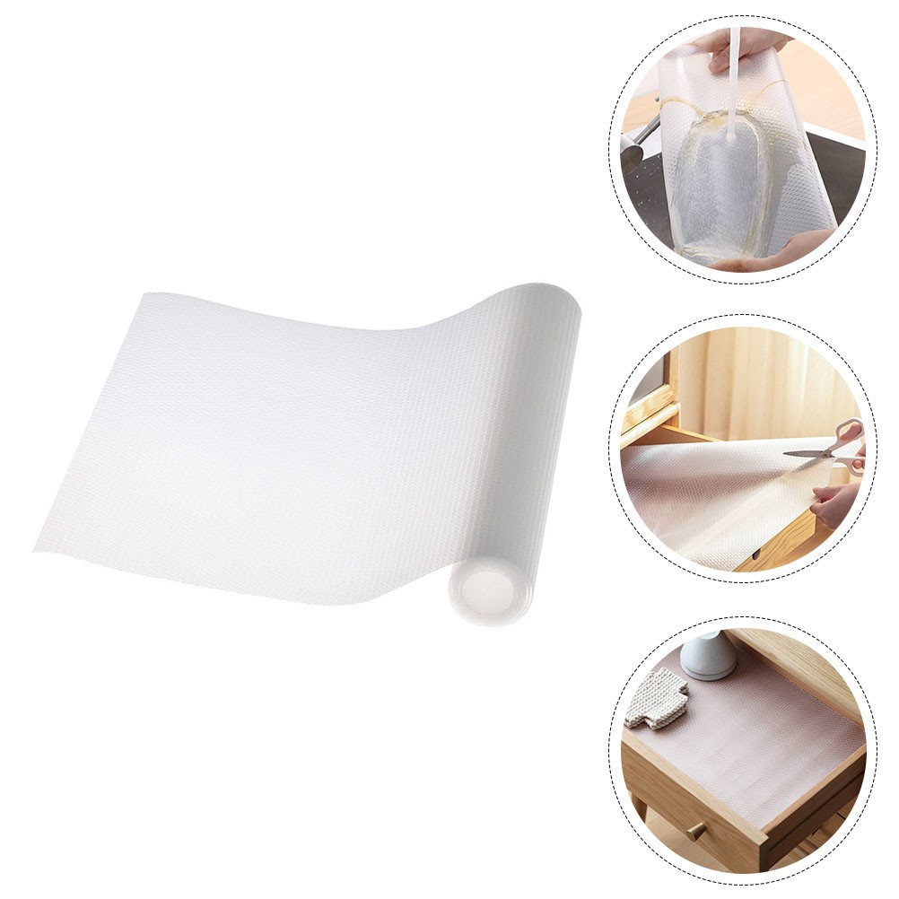 2Pcs Practical Drawer Liners Waterproof Cabinet Liner Home Shelf Liners-image