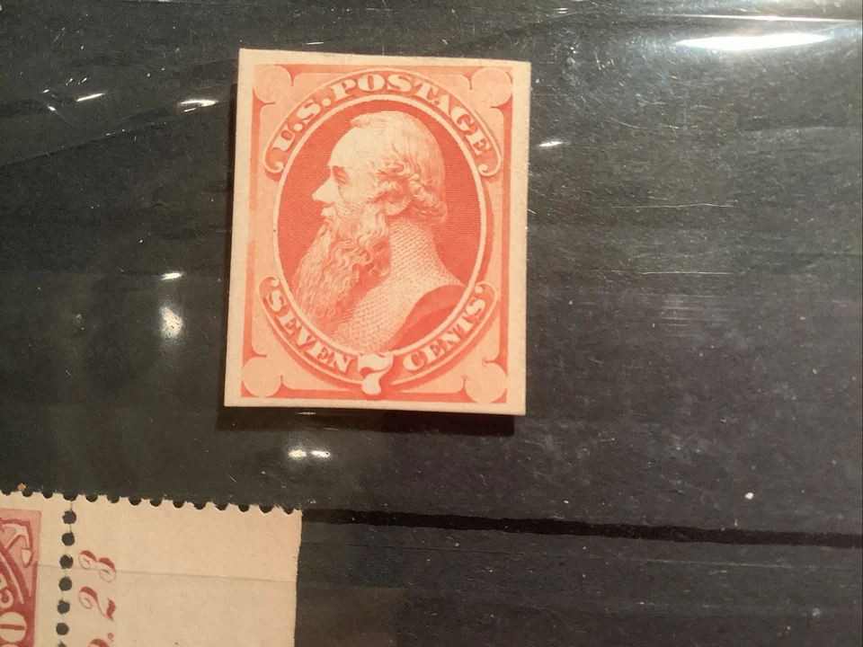 US 160P4 7c Stanton Proof on Card - Image 3 of 4