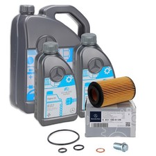 7 Liter ORIGINAL Mercedes-Benz ÖL Motoröl 5W30 MB 229.51 + Ölfilter 6511800109