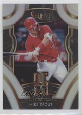 2020 Panini Select 25-Man Holo Prizm Mike Trout #25M-CF ry5