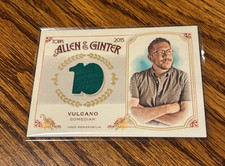 SAL VULCANO USED RELIC 2015 TOPPS ALLEN & GINTER CARD IMPRACTICAL JOKERS