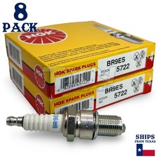 8 Pack NGK V-Power 5722 Spark Plugs BR9ES