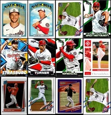 2021 Washington Nationals (77) Card Lot - RARE TREASURE