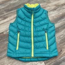 LL Bean Girl's Goose Downtex Puffer Vest Size 4