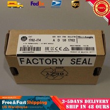 1762-IT4  New Sealed AB MicroLogix Themocouple/mV Module 1762IT4 US Free Tax