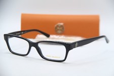 NEW TORY BURCH TY 2080 1377 BLACK SILVER AUTHENTIC FRAMES EYEGLASSES 53-16