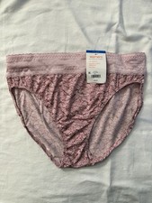 NEW Warners Panty Lace Hi-Cut No Pinching Problems Hi-Cut Panty Size Xlarge 8