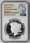 2023-S Peace Dollar $1 PF 69 Ultra Cameo NGC Early Releases