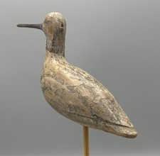 EARLY YELLOWLEGS ANTIQUE SHOREBIRD DECOY ATT. JOE KING (1835-1913) MANAHAWKIN,NJ