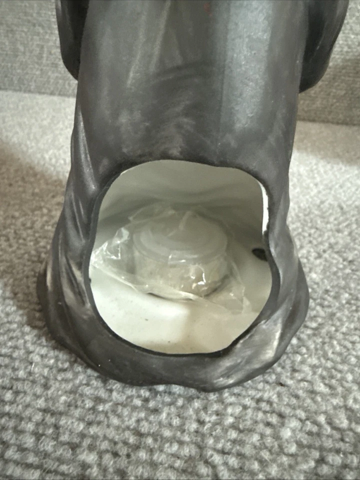 Caja de linterna de vela bruja porcelana brillante fantasmal vintage Frank’s Nursery & Crafts Foto 4 de 4