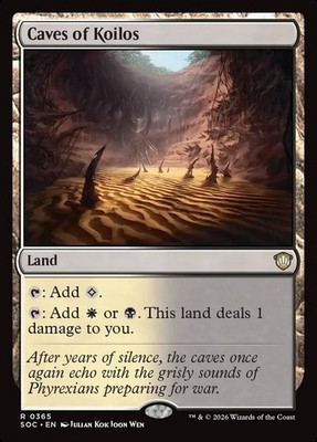 Caves of Koilos 365 NM Secrets of Strixhaven Commander MTG SI