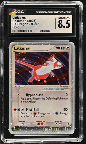 Latias ex graded CGC 8.5 for sale on eBay