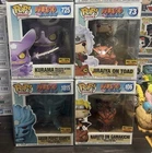 Naruto Shippuden Funko Pop 6 Inch Bundle Lot Of 4 Pops