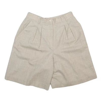 CHARTER CLUB Shorts Classiques en Laine Beige M, Taille 28, Poches - Photo 1/4