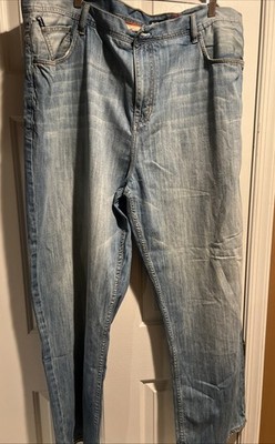 Pre Owned Vintage  Ecko Unlimited Baggy Wide Leg Jeans Mens 46W Blue Denim