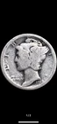 Mercury Dime 1918 AG Silver