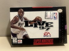 NBA Live 97’ - Super Nintendo SNES - Complete - Tested - Authentic